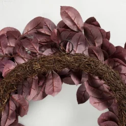 26" Black Plum Leaf Fall Wreath - Hearth & Hand™ With Magnolia -Home Decoration GUEST a3b498f1 bdc5 46ec ab5e 3706dc5ad0b0