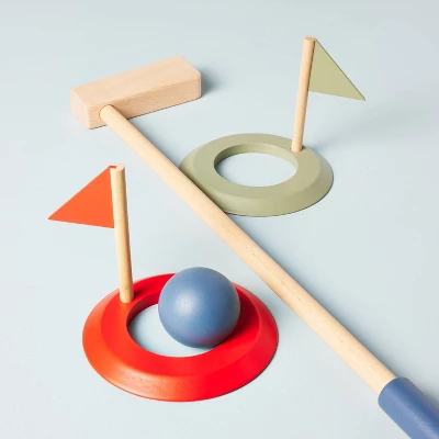 Toy Outdoor Golf Game Playset - 15pc - Hearth & Hand™ With Magnolia 2 Toy Outdoor Golf Game Playset - 15pc - Hearth & Hand™ With Magnolia - Image 2