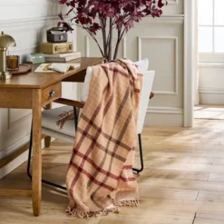 Plaid Lightweight Throw Blanket - Hearth & Hand™ With Magnolia -Home Decoration GUEST aa125c6e c3da 4db9 841e e8dbf20a49f6