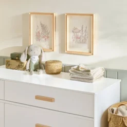 2pk 14"x11" Mushroom Framed Wall Art Set - Hearth & Hand™ With Magnolia