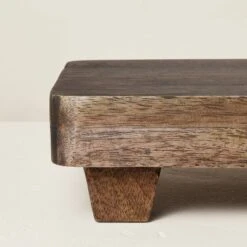 10"x13" Footed Wood Serving Trivet - Hearth & Hand™ With Magnolia -Home Decoration GUEST b01c1422 e40d 4797 a55d 0f3f8023b60d