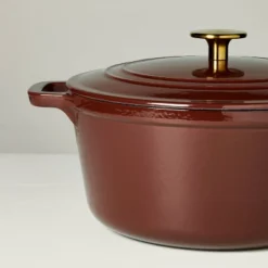 5qt Dutch Oven Red - Hearth & Hand™ With Magnolia -Home Decoration GUEST b32fb0ab 8075 44f6 9679 486e86c8ccb3