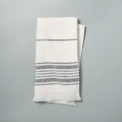 Multistripe Bath Towels Cream/Gray - Hearth & Hand™ With Magnolia -Home Decoration GUEST ba4e5222 dc1b 4345 bf85 1d089c37f51b