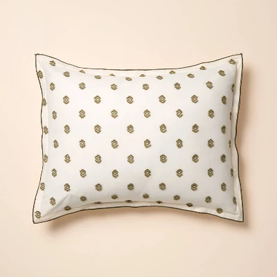 Clip Dobby Comforter Green - Hearth & Hand™ With Magnolia 3 Clip Dobby Comforter Green - Hearth & Hand™ With Magnolia - Image 3