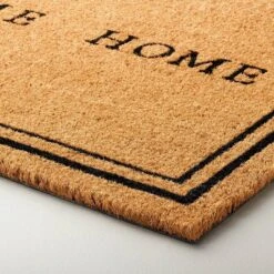 Welcome Home Coir Doormat Tan/Black - Hearth & Hand™ With Magnolia -Home Decoration GUEST bd6a320c d017 4456 a1a0 b704064666e0