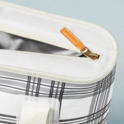 Soft-Sided 20can/19qt Plaid Backpack Cooler - Black/Gray/White - Hearth & Hand™ With Magnolia -Home Decoration GUEST c90fea2f d737 489f 978a 68c41ebd50fd