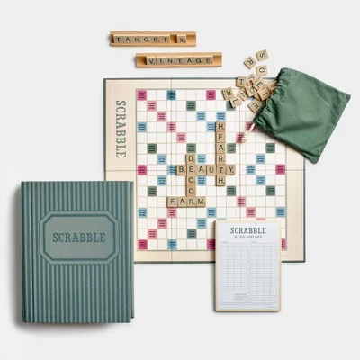 Scrabble Board Game - Hearth & Hand™ With Magnolia: Educational Focus, Letters, Creative Thinking, 2-4 Players 2 Scrabble Board Game - Hearth & Hand™ With Magnolia: Educational Focus, Letters, Creative Thinking, 2-4 Players - Image 2