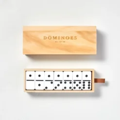 Dominoes Game Set 28pc - Hearth & Hand™ With Magnolia -Home Decoration GUEST cdeff614 7be1 465f 9b49 3fc6167fa414