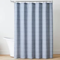Tonal Stripe Woven Shower Curtain - Hearth & Hand™ With Magnolia -Home Decoration GUEST cf0e8e87 7061 4564 95a9 59d3563d35af
