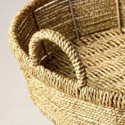 20" Woven Decorative Tray - Hearth & Hand™ With Magnolia 5 20" Woven Decorative Tray - Hearth & Hand™ With Magnolia -Home Decoration GUEST d515ff03 17de 447d 9d94 1876548b7ef1