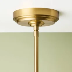 Brass With Rattan Shade Pendant Light - Hearth & Hand™ With Magnolia -Home Decoration GUEST ea2e538c 6381 423d 97da 270e287ef54e