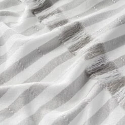 Clipped Stripe Dobby Throw Blanket - Hearth & Hand™ With Magnolia -Home Decoration GUEST ebe67199 b34c 45bd a90d cacdaa51b3ff