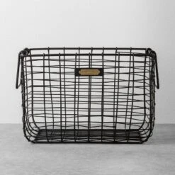 Wire Storage Basket Black - Hearth & Hand With Magnolia 10 Wire Storage Basket Black - Hearth & Hand With Magnolia -Home Decoration GUEST efe86eae 04b3 4a40 b0c6 ffcdb651f04d