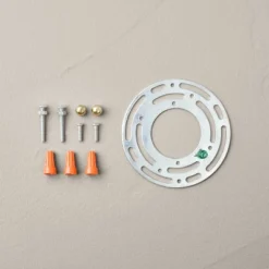 Fluted Ceramic Sconce White/Gold - Hearth & Hand™ With Magnolia -Home Decoration GUEST f253850b f5c1 4658 a325 d9c7a2729819