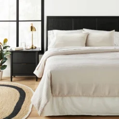 Slub Center Stripe Comforter Set - Hearth & Hand™ With Magnolia -Home Decoration GUEST f2667ca1 8c6b 4952 ac47 8de55103570d