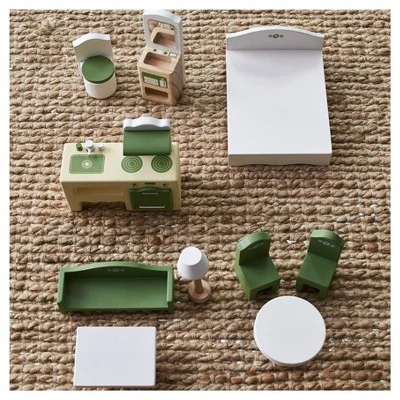 Toy Doll Townhouse With Furniture - Hearth & Hand™ With Magnolia 3 Toy Doll Townhouse With Furniture - Hearth & Hand™ With Magnolia - Image 3