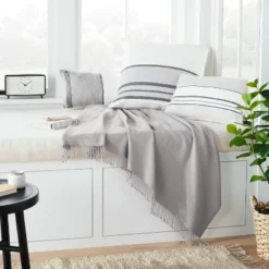 Off-Center Stripes Decorative Pillow Cover - Hearth & Hand™ With Magnolia