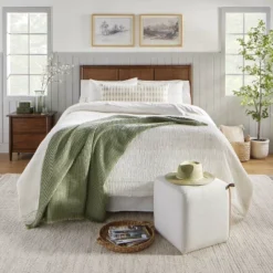 3pc Heather Stripe Comforter Bedding Set Twilight Taupe - Hearth & Hand™ With Magnolia 9 3pc Heather Stripe Comforter Bedding Set Twilight Taupe - Hearth & Hand™ With Magnolia -Home Decoration GUEST ff845a26 e2d1 4b31 828d ba01e85511c1